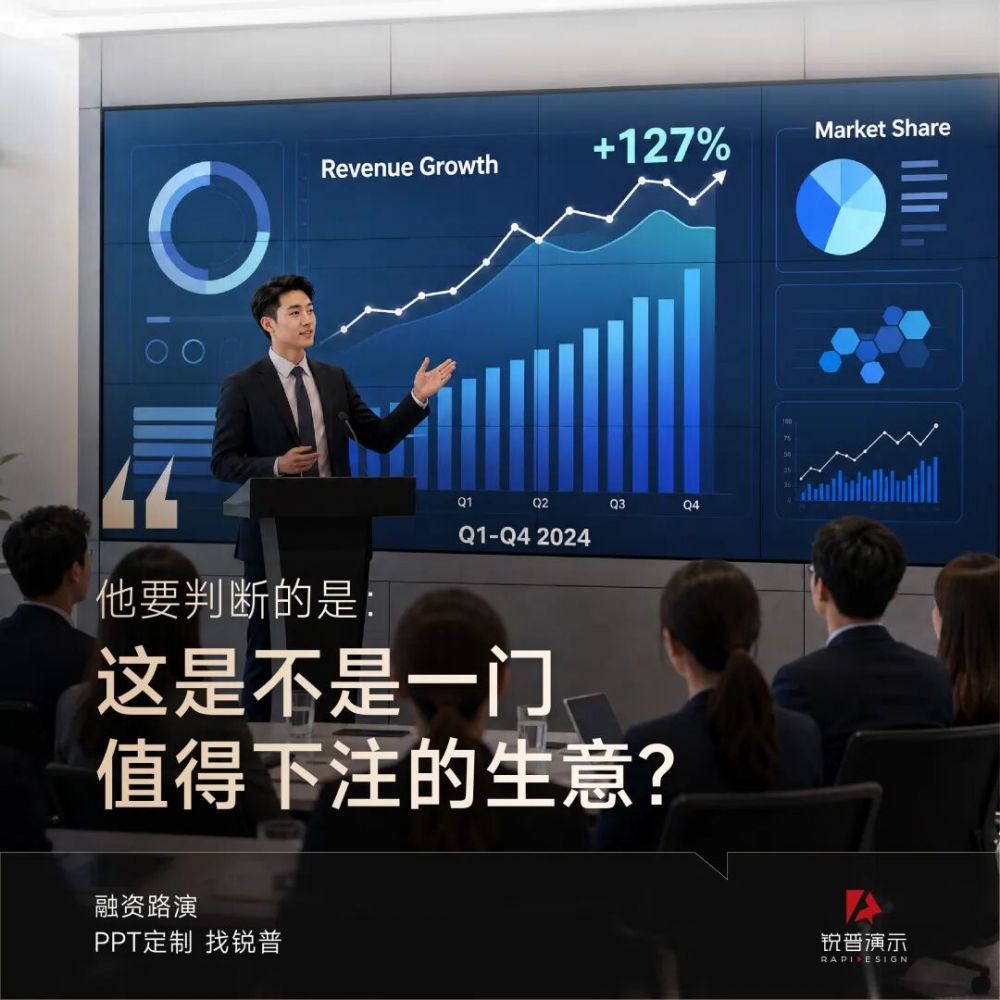 融资BP成商业演示试金石 锐普PPT打造专业资本沟通载体